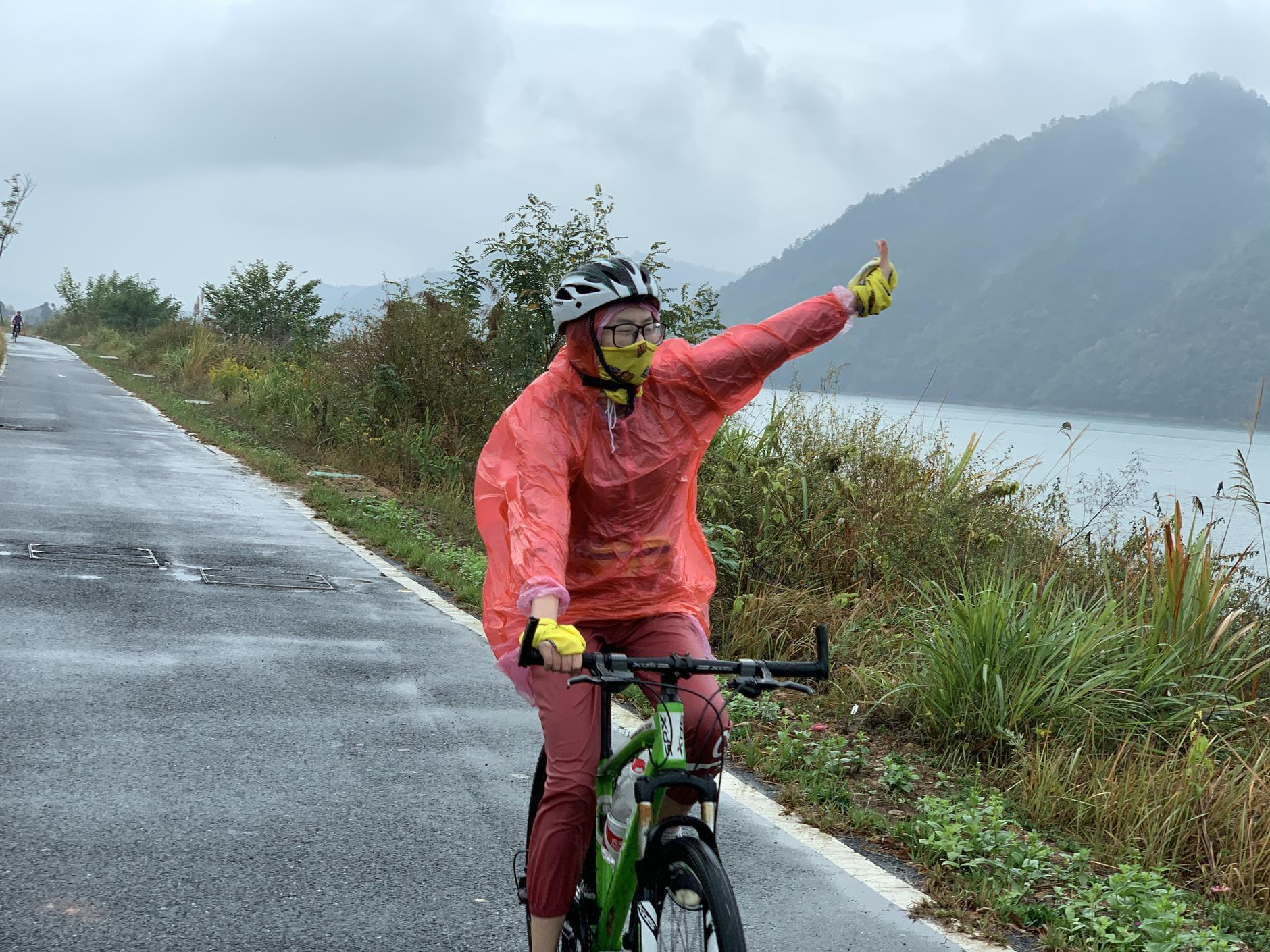 仙居，雨中激战 破风骑行