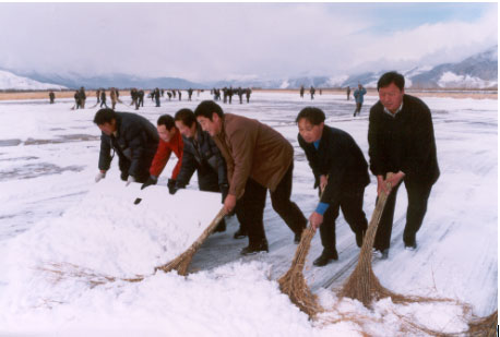 图片新闻｜入冬后的第一场大雪