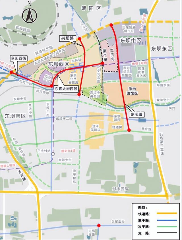 东坝西部重要道路通车，城市新篇章正式开启